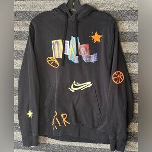 Nike Club Legacy Black Hoodie Sweatshirt Men’s Medium